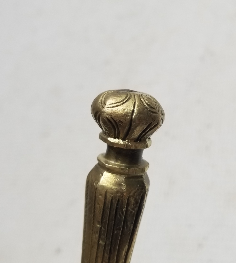 OSMANLI DÖNEMİ BRONZ TUTMAÇLI NADİR PİŞTOV HARBİSİ