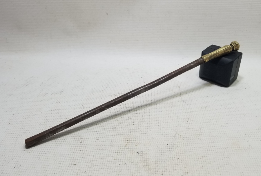 OSMANLI DÖNEMİ BRONZ TUTMAÇLI NADİR PİŞTOV HARBİSİ