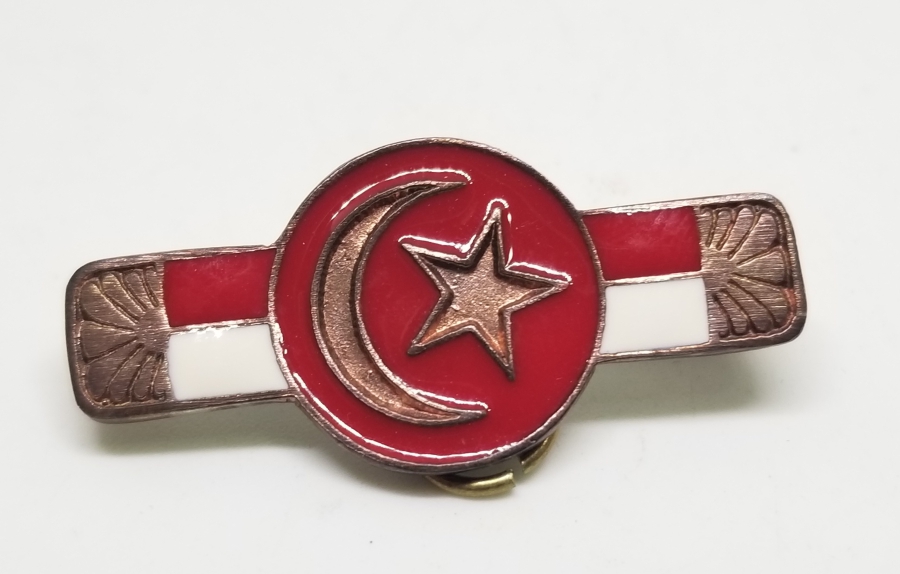 MİNE İŞÇİLİKLİ MEŞRUTİYET DÖNEMİ NADİR AY YILDIZLI MADALYA ASKISI