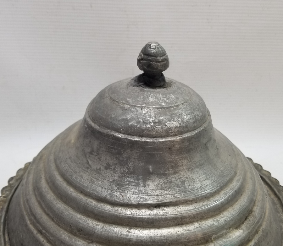 OSMANLI DÖNEMİ KUBBE FORMLU KAPAKLI LENGER