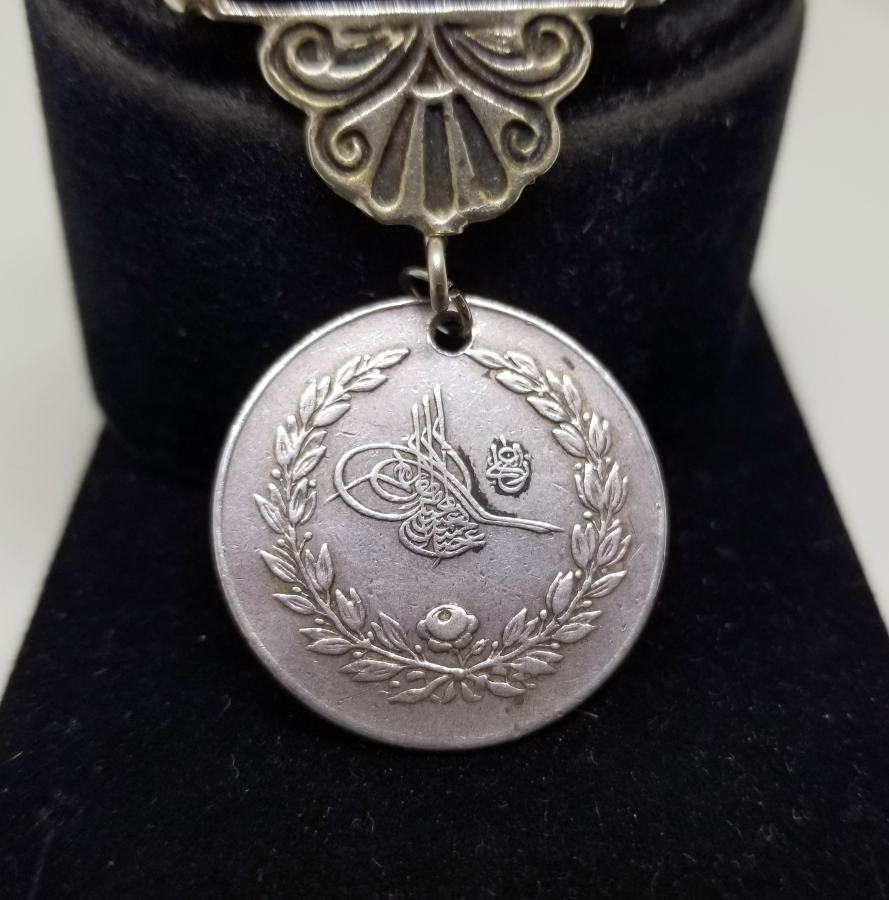 OSMANLI DÖNEMİ GÜMÜŞ YUNAN HARBİ MADALYASI