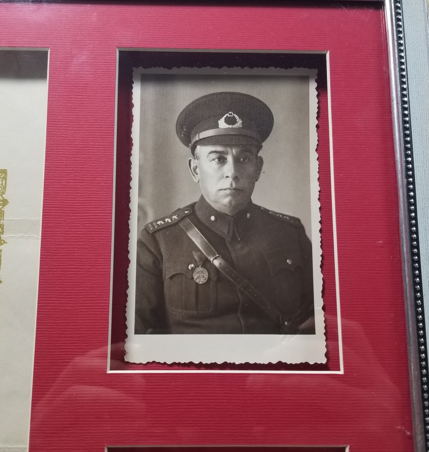 ORİJİNAL MADALYA-BERAT VE FOTOĞRAFIYLA TÜRKÇE YAZILI KURTULUŞ SAVAŞI HARP SETİ