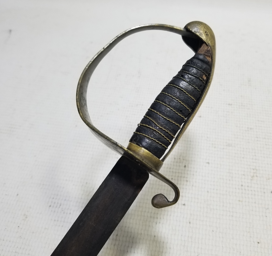 OSMANLI DÖNEMİ NADİR TİPTE TOPÇU SUBAY KILICI