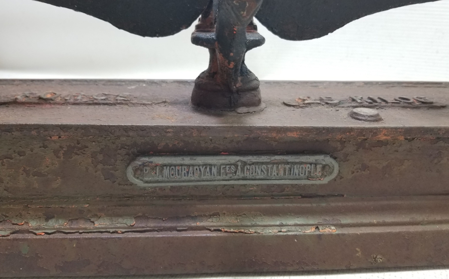 OSMANLI DÖNEMİ ERMENİ USTA YAPIMI NADİR TERAZİ