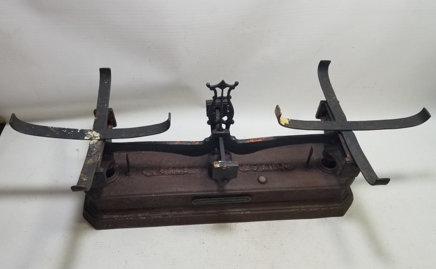 OSMANLI DÖNEMİ ERMENİ USTA YAPIMI NADİR TERAZİ