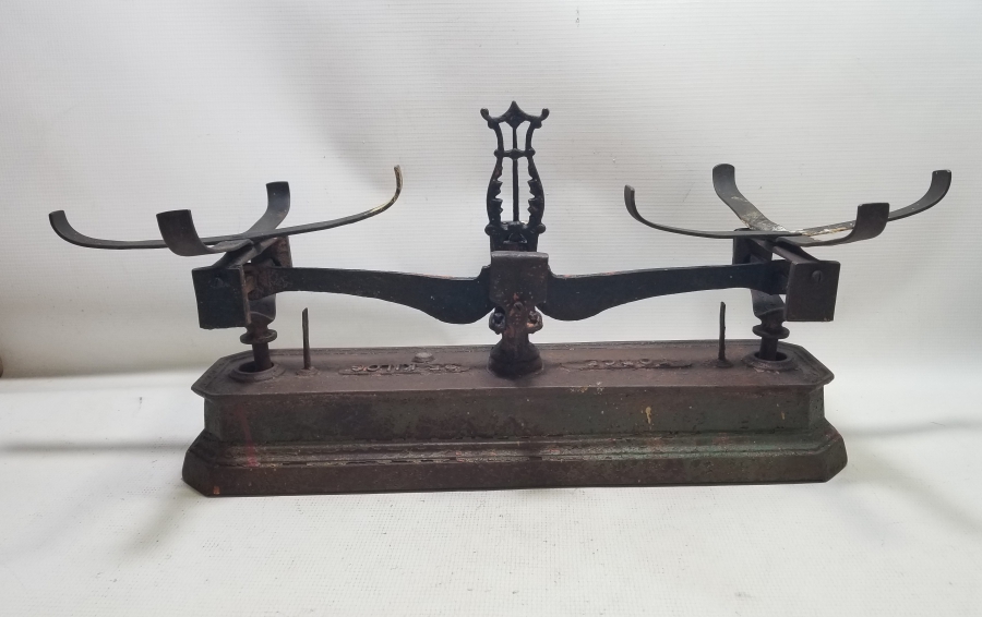 OSMANLI DÖNEMİ ERMENİ USTA YAPIMI NADİR TERAZİ