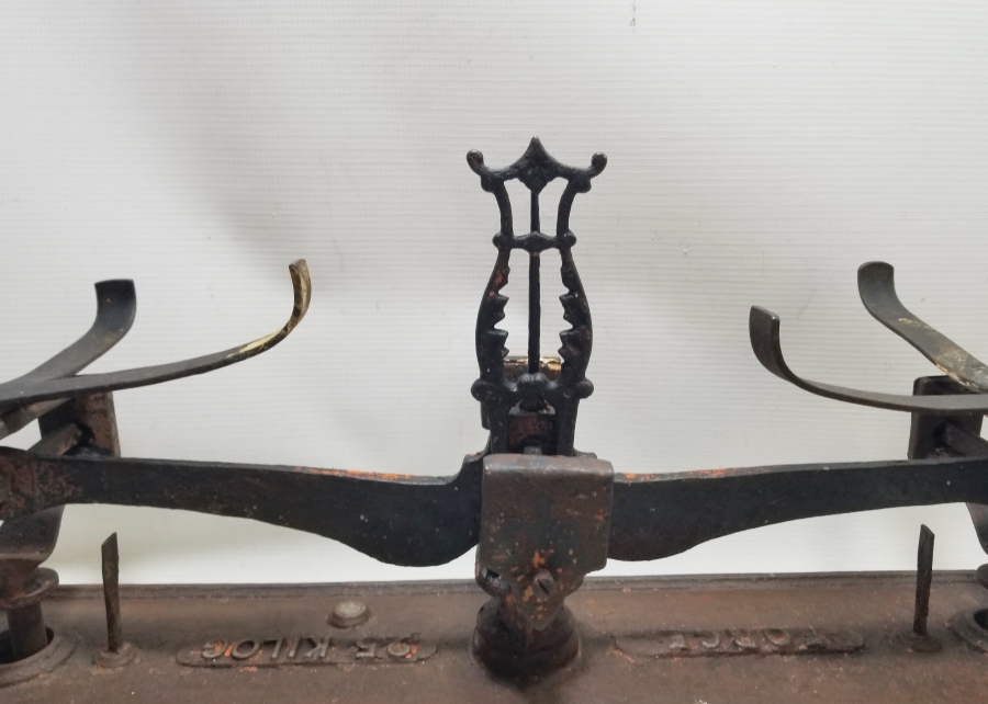 OSMANLI DÖNEMİ ERMENİ USTA YAPIMI NADİR TERAZİ