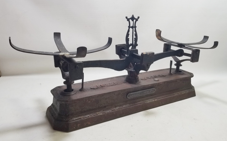 OSMANLI DÖNEMİ ERMENİ USTA YAPIMI NADİR TERAZİ