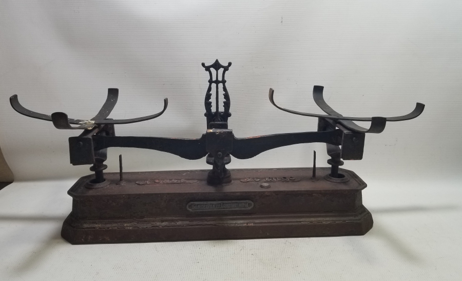 OSMANLI DÖNEMİ ERMENİ USTA YAPIMI NADİR TERAZİ