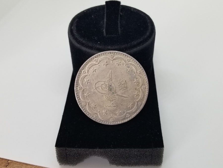 SULTAN MEHMET REŞAD DÖNEMİ 20 KURUŞ GÜMÜŞ MECİDİYE PARA