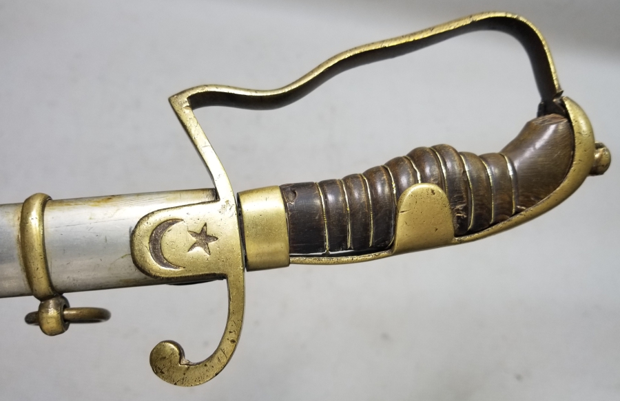 1. DÜNYA SAVAŞI DÖNEMİ KAN OLUKLU ORİJİNAL KININDA HAFİF SÜVARİ SUBAY KILICI