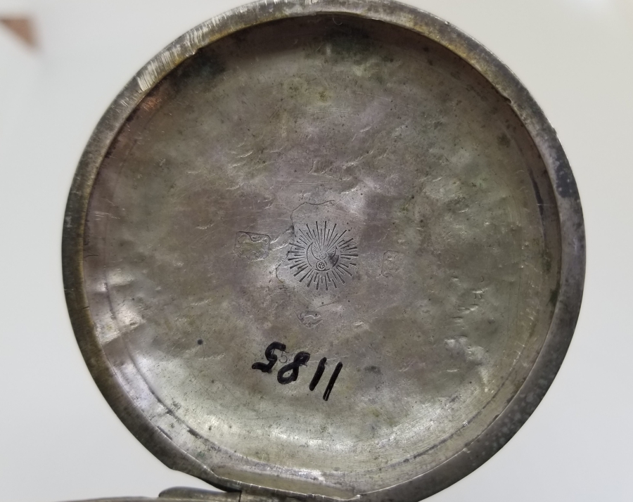 OSMANLI DÖNEMİ GÜMÜŞ CEP SAATİ KASASI