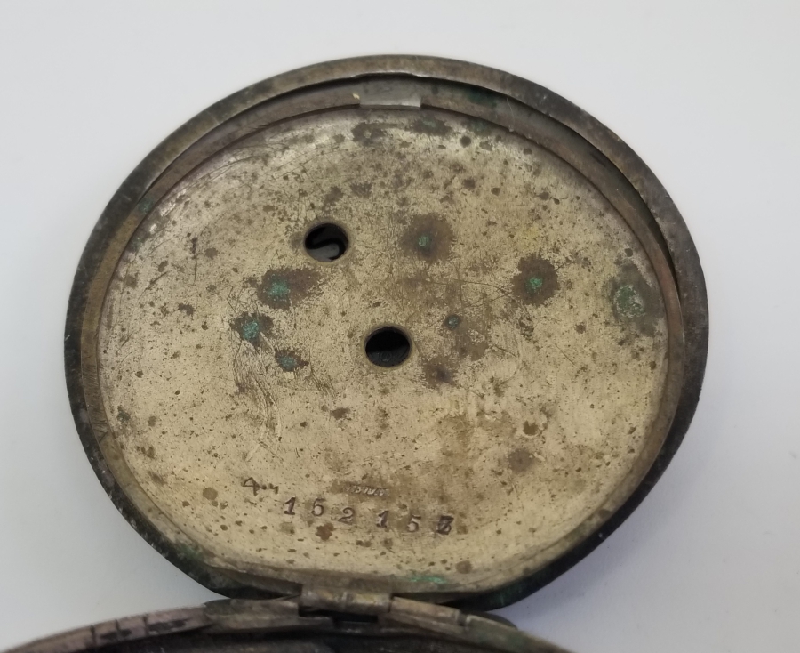 OSMANLI DÖNEMİ GÜMÜŞ CEP SAATİ KASASI