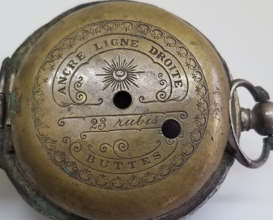 OSMANLI DÖNEMİ GÜMÜŞ CEP SAATİ KASASI