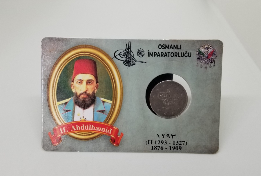 SULTAN ABDÜLHAMİD DÖNEMİ GÜMÜŞ 2 KURUŞ MECİDİYE
