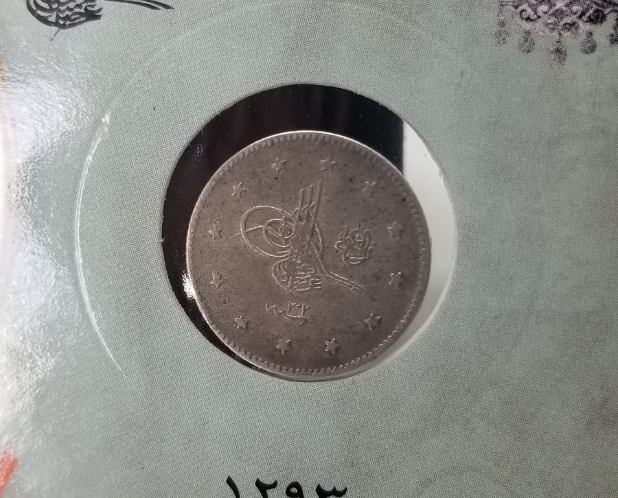 SULTAN ABDÜLHAMİD DÖNEMİ GÜMÜŞ 2 KURUŞ MECİDİYE