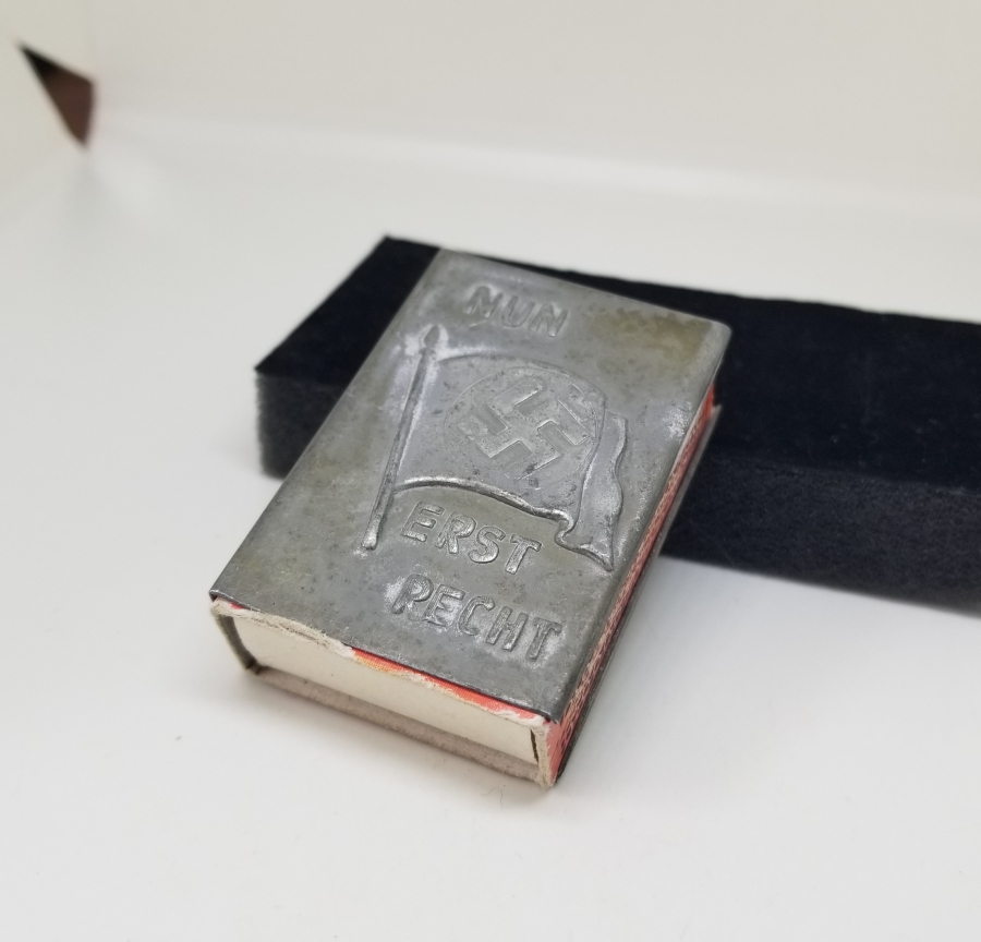 2. DÜNYA SAVAŞI DÖNEMİ GAMALI HAÇLI ÇOK NADİR KİBRİTLİK