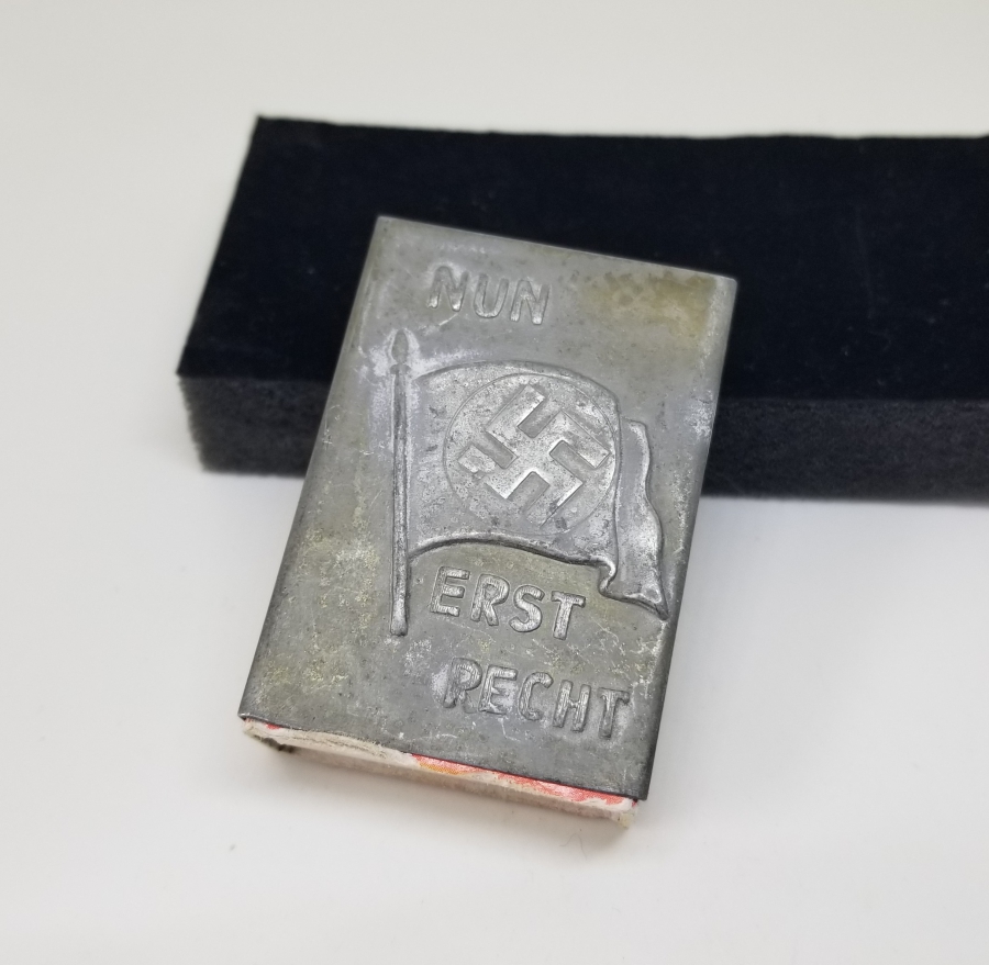 2. DÜNYA SAVAŞI DÖNEMİ GAMALI HAÇLI ÇOK NADİR KİBRİTLİK