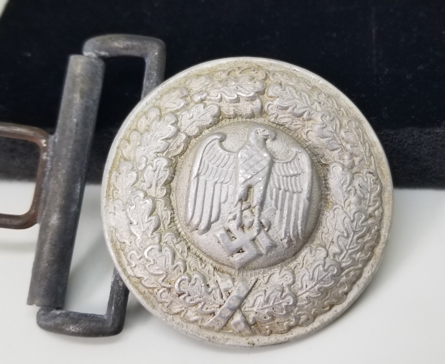 2. DÜNYA SAVAŞI DÖNEMİ ÇOK NADİR NAZİ SUBAY KEMER TOKASI