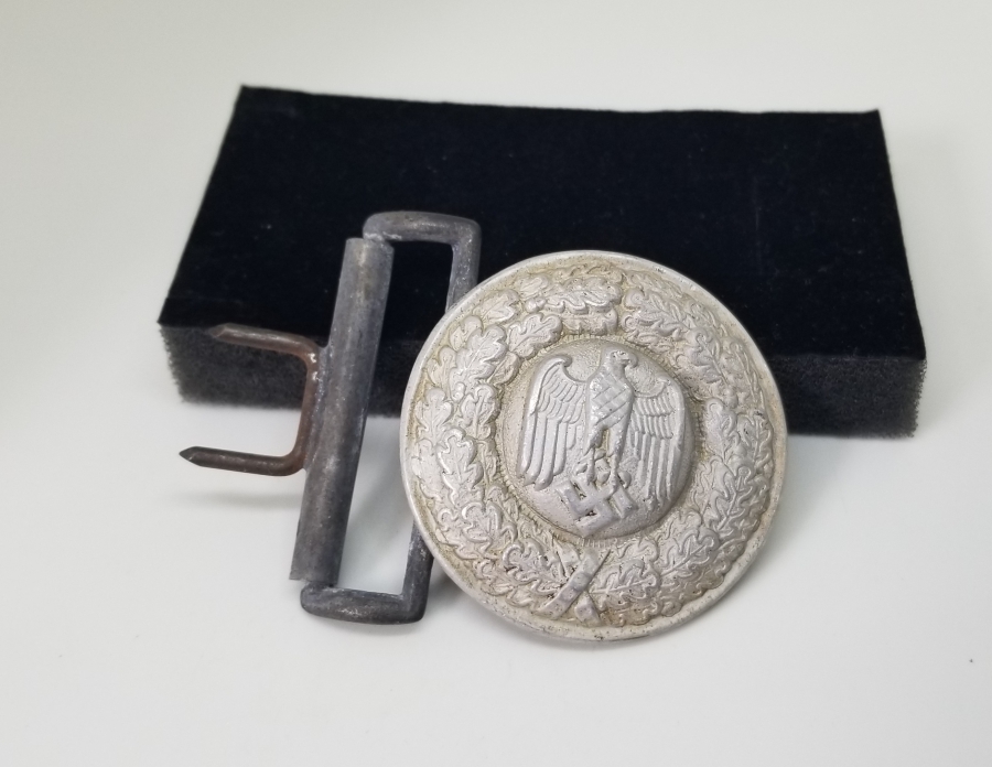 2. DÜNYA SAVAŞI DÖNEMİ ÇOK NADİR NAZİ SUBAY KEMER TOKASI