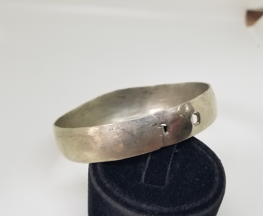 ÜZERİ SAVAT İŞÇİLİKLİ ESKİŞEHİR YAPIMI OSMANLI DÖNEMİ BİLEZİK