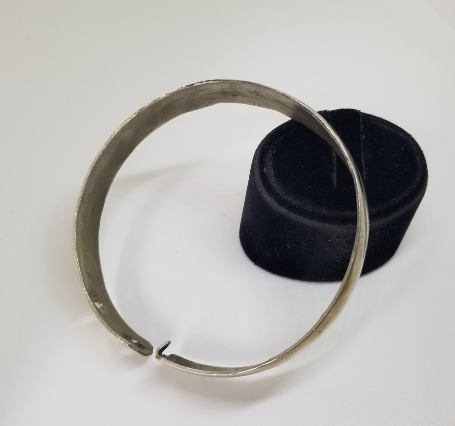 ÜZERİ SAVAT İŞÇİLİKLİ ESKİŞEHİR YAPIMI OSMANLI DÖNEMİ BİLEZİK