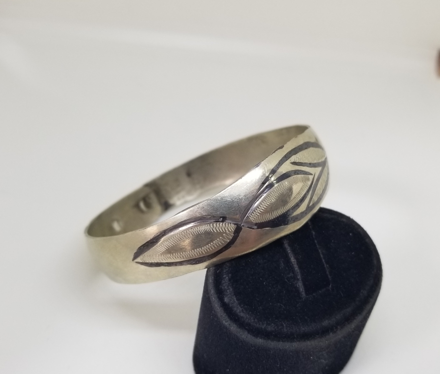 ÜZERİ SAVAT İŞÇİLİKLİ ESKİŞEHİR YAPIMI OSMANLI DÖNEMİ BİLEZİK