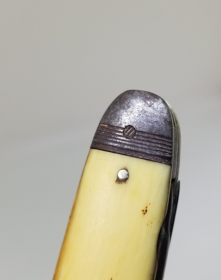 FİLDİŞİ SAPLI ANTİKA ÇOK AMAÇLI ÇAKI