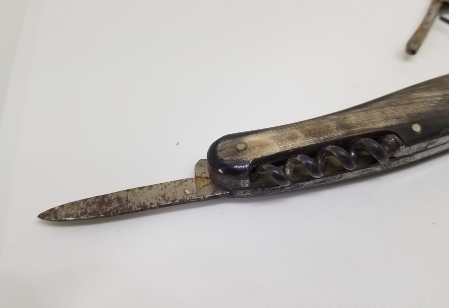 BOYNUZ SAPLI ANTİKA ÇOK AMAÇLI ÇAKI