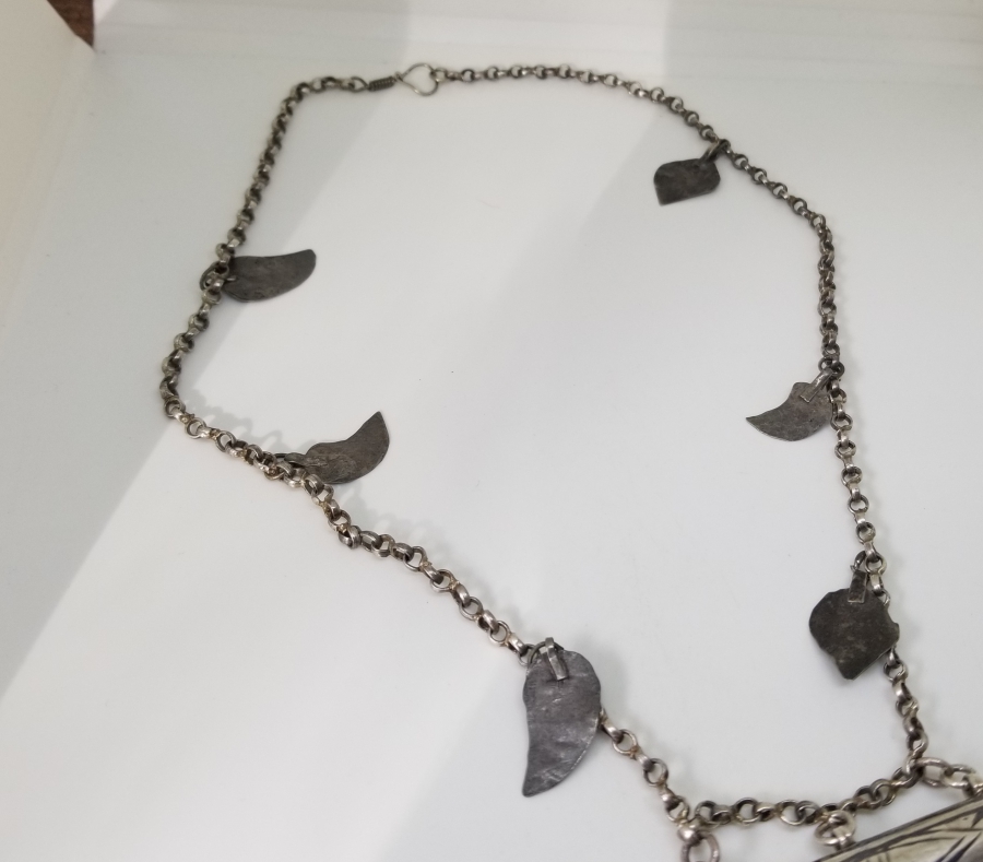 OSMANLI DÖNEMİ SAVATLI GÜMÜŞ HAMAYIL