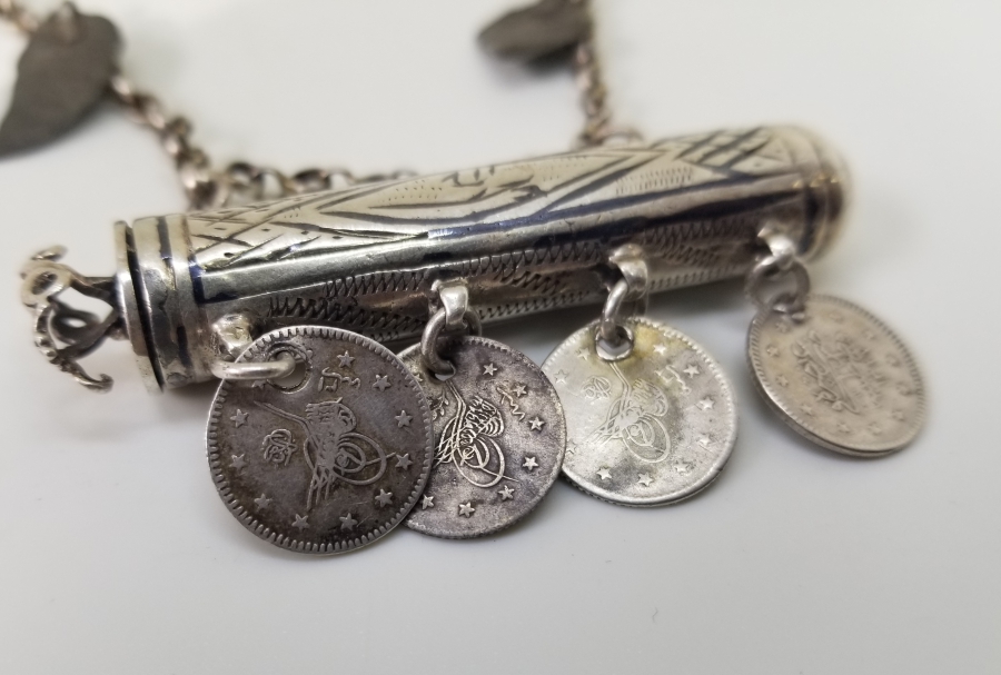 OSMANLI DÖNEMİ SAVATLI GÜMÜŞ HAMAYIL