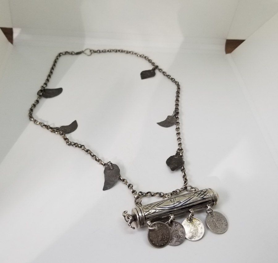 OSMANLI DÖNEMİ SAVATLI GÜMÜŞ HAMAYIL