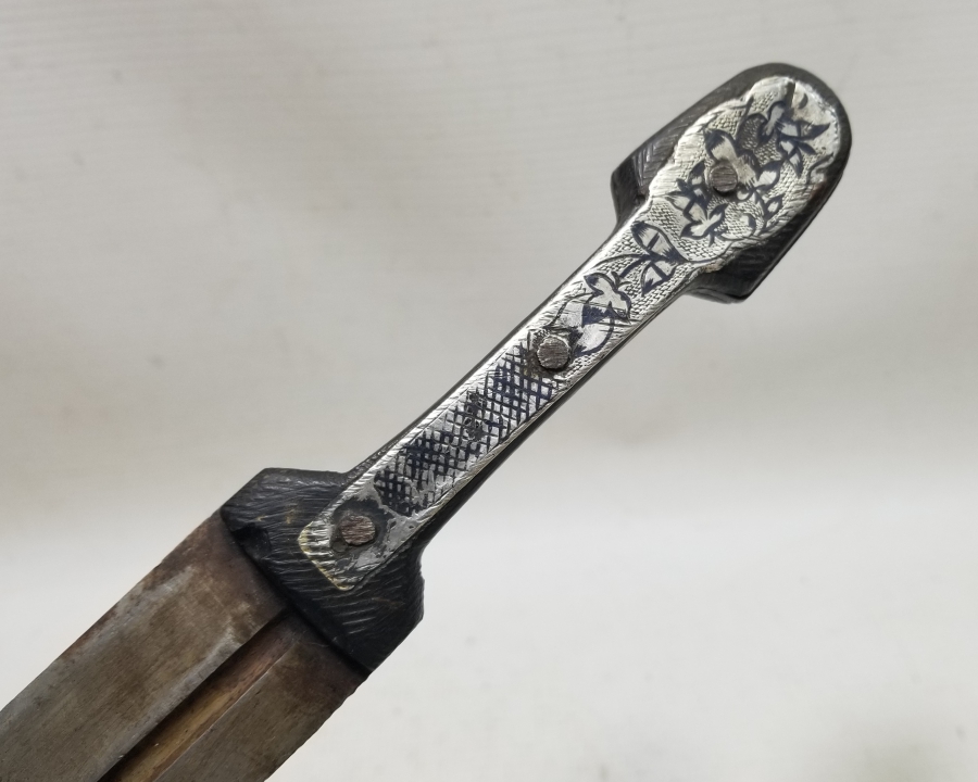 OSMANLI DÖNEMİ GÜMÜŞ KINLI ÇERKES KAMASI