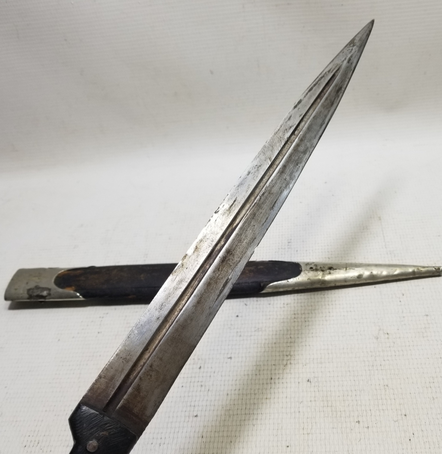 OSMANLI DÖNEMİ GÜMÜŞ KINLI ÇERKES KAMASI