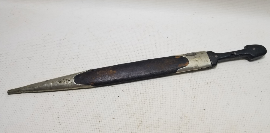 OSMANLI DÖNEMİ GÜMÜŞ KINLI ÇERKES KAMASI