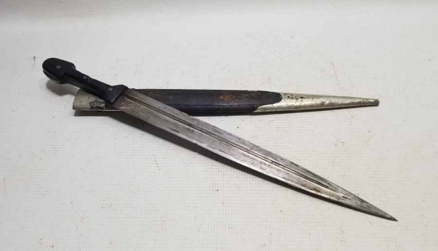 OSMANLI DÖNEMİ GÜMÜŞ KINLI ÇERKES KAMASI