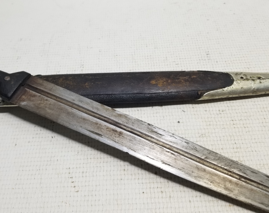 OSMANLI DÖNEMİ GÜMÜŞ KINLI ÇERKES KAMASI