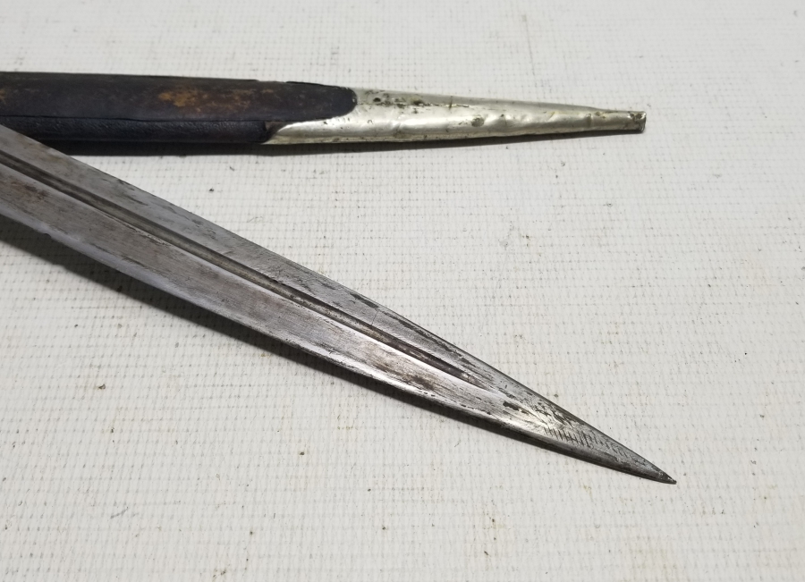 OSMANLI DÖNEMİ GÜMÜŞ KINLI ÇERKES KAMASI