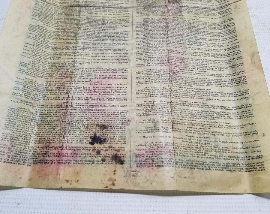 CUMHURİYET BAŞLARI NADİR SİGORTA SÖZLEŞMESİ