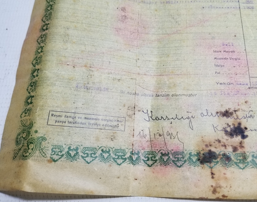 CUMHURİYET BAŞLARI NADİR SİGORTA SÖZLEŞMESİ