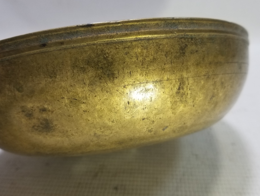 SÜLEYMANİYE DAMGALI OSMANLI DÖNEMİ NADİR FORMDA BÜYÜK BOY KASE