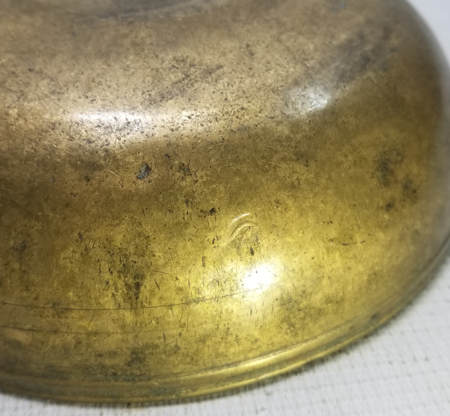 SÜLEYMANİYE DAMGALI OSMANLI DÖNEMİ NADİR FORMDA BÜYÜK BOY KASE