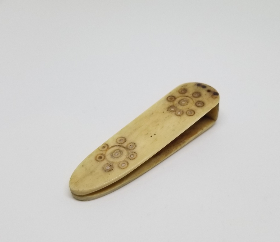 OSMANLI DÖNEMİ EL YAPIMI ÇOK NADİR HATTAT KAĞIT KISKACI