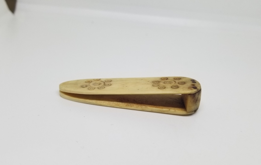 OSMANLI DÖNEMİ EL YAPIMI ÇOK NADİR HATTAT KAĞIT KISKACI