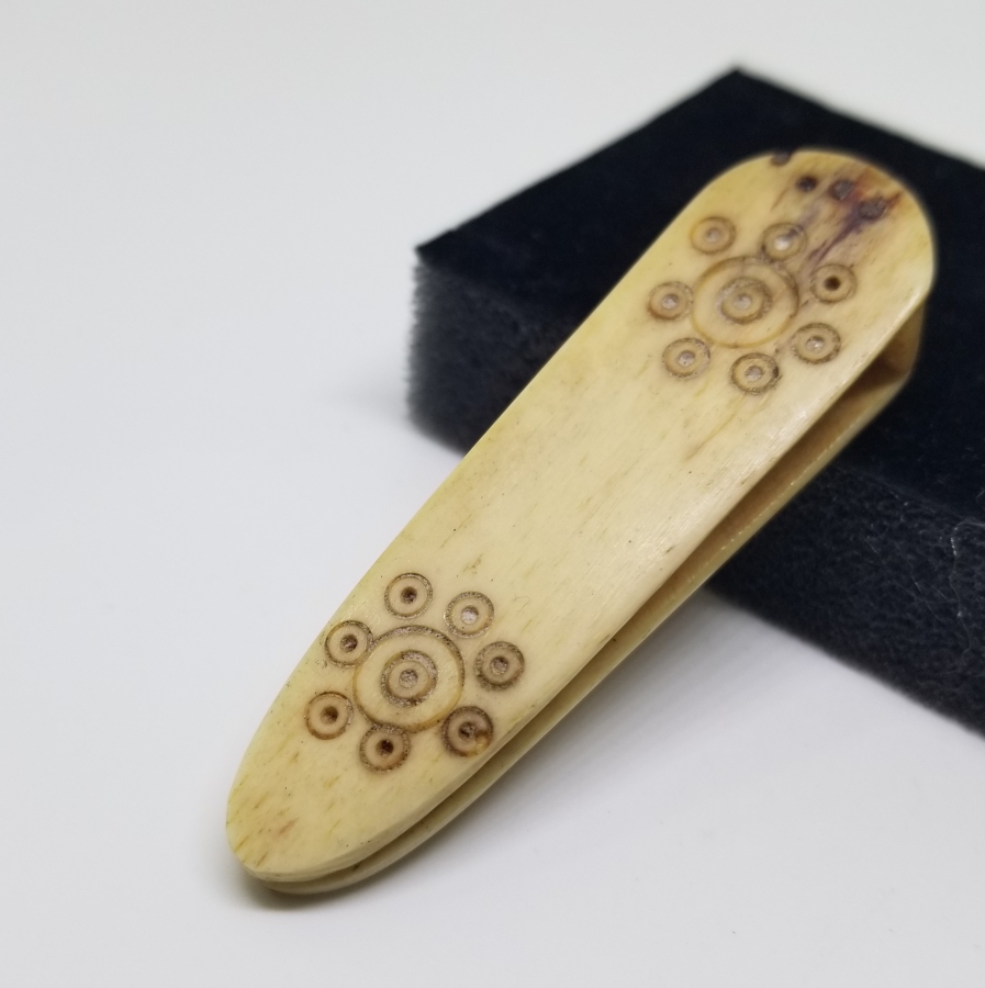 OSMANLI DÖNEMİ EL YAPIMI ÇOK NADİR HATTAT KAĞIT KISKACI