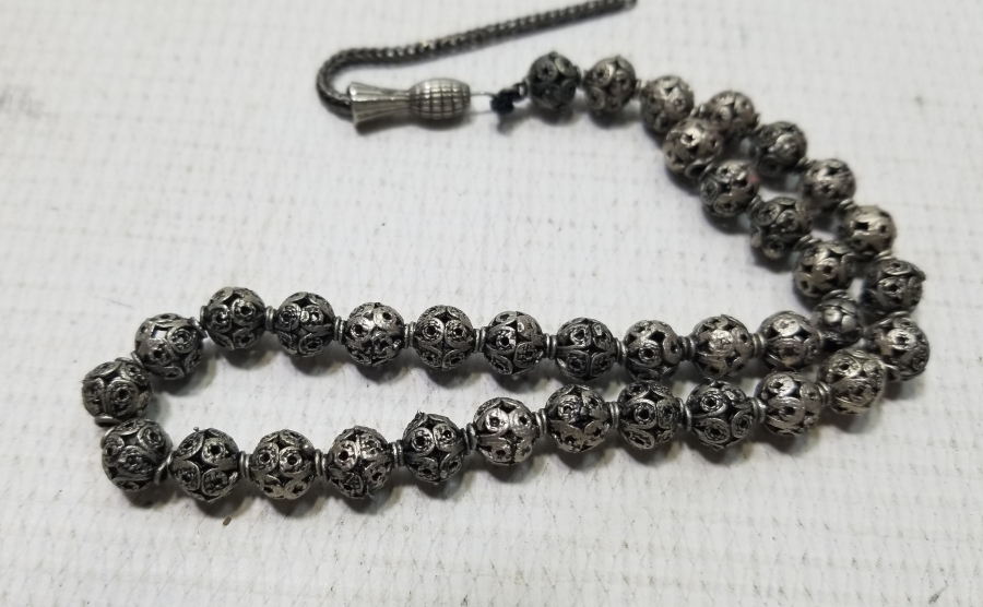 ÖZEL TASARIM TELKARİ İŞÇİLİKLİ 33LÜ TESPİH