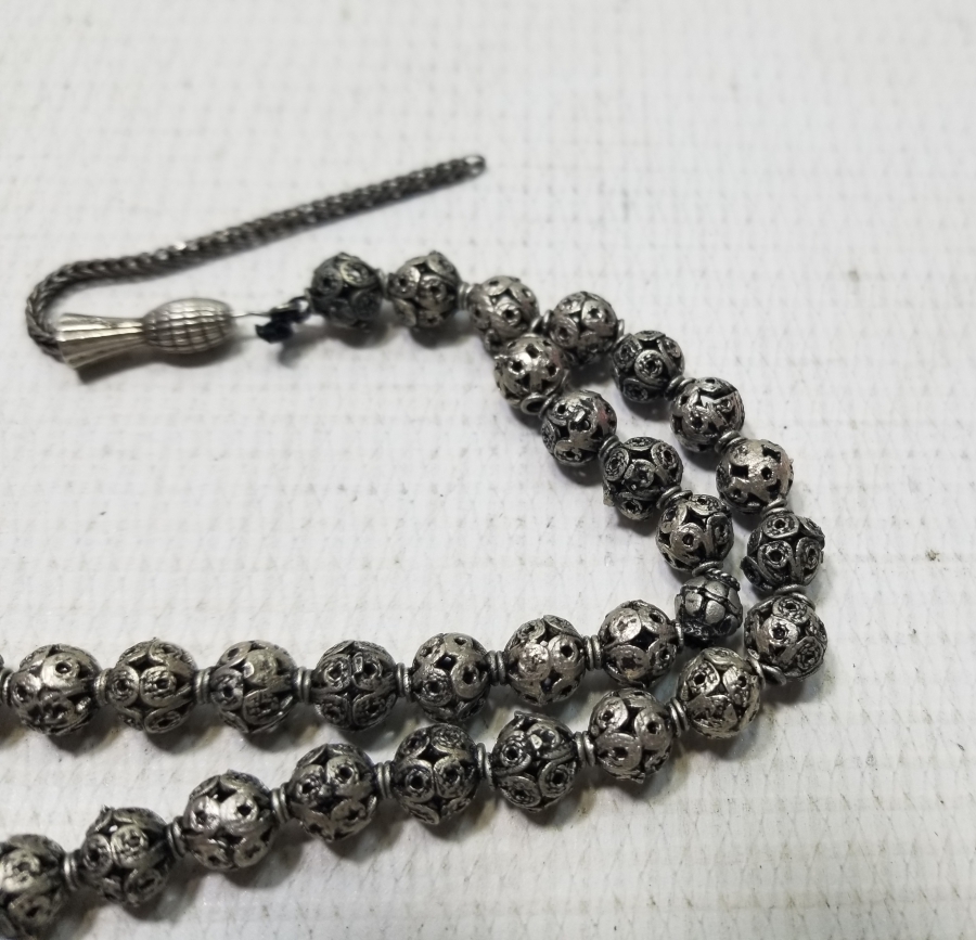 ÖZEL TASARIM TELKARİ İŞÇİLİKLİ 33LÜ TESPİH