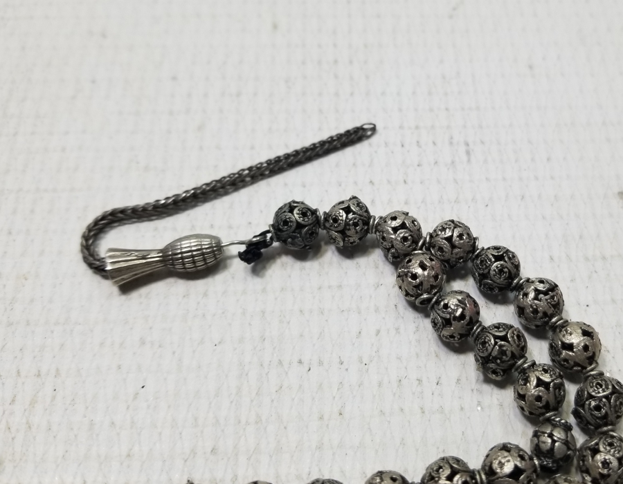 ÖZEL TASARIM TELKARİ İŞÇİLİKLİ 33LÜ TESPİH