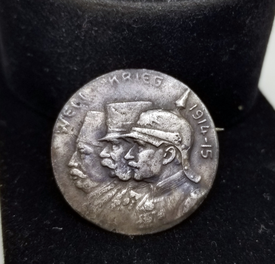 1. DÜNYA SAVAŞI DÖNEMİ İTTİFAK GÜMÜŞ ROZET