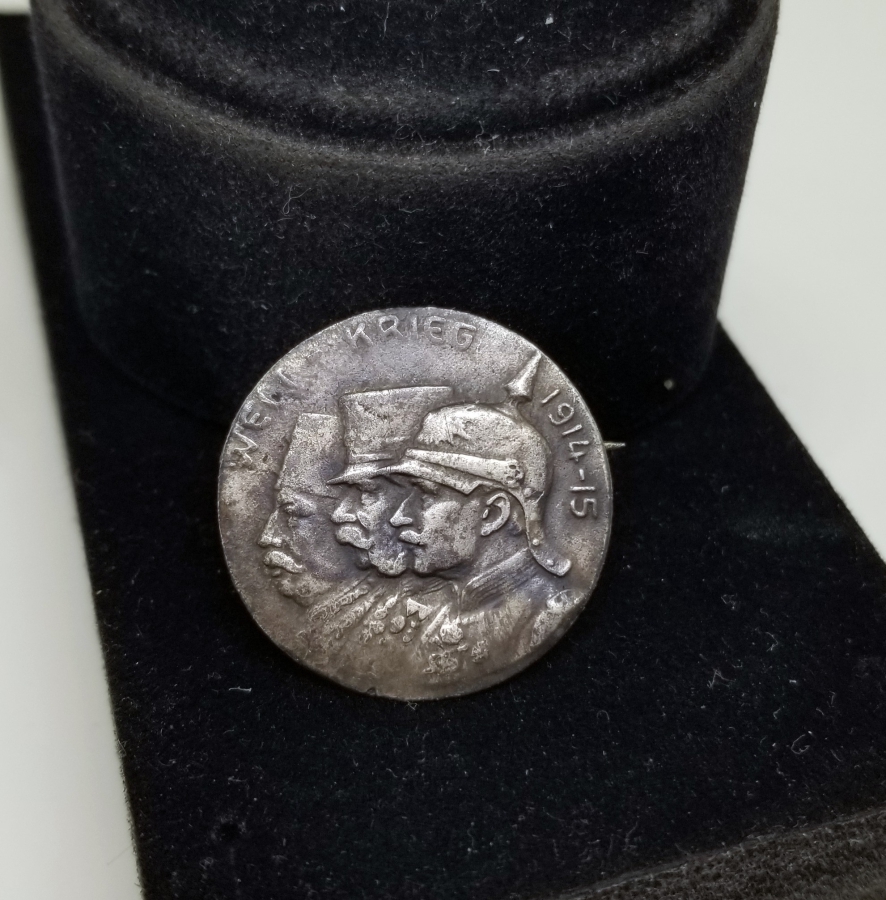 1. DÜNYA SAVAŞI DÖNEMİ İTTİFAK GÜMÜŞ ROZET